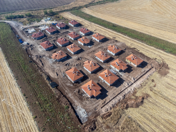 Adıyaman Province, 4th Stage Rural 500 Earthquake Housing Construction Project<br><br><br>