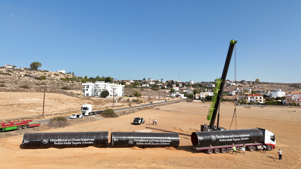 Construction of the Orta Mesarya Plain Irrigation Transmission Line, Section 2<br><br><br>