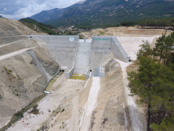 Antalya Finike Kapıçay Göleti Yapım İşi